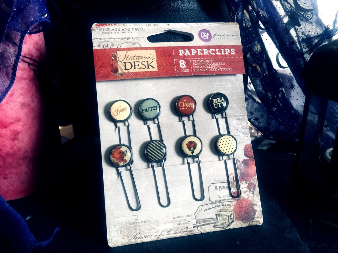 Vintage Style Typewriter Keys Paperclips Hope Faith Love Etsy