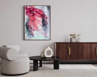 The Other Gods: Orythya 36” x 48” • Original Framed Abstract Painting on Canvas