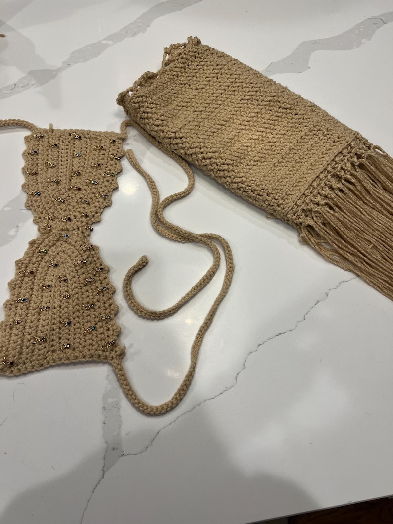 Custom Crochet Set - Festival Set - Rave Set - Made to Measure EDM Sets
