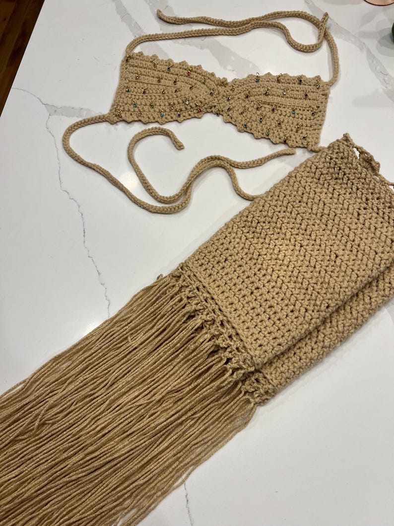 Custom Crochet Set - Festival Set - Rave Set - Made to Measure EDM Sets