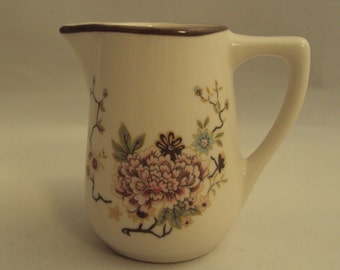 Mayer China Floral Restaurant Ware Individual Creamer Cream Pitcher