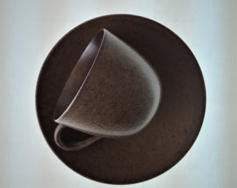 Vintage Lindt Stymeist Craftworks Cup and Saucer Acorn 3 Sets