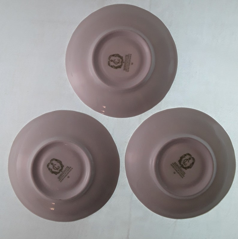 Vintage Bernadotte Porcelain Czechoslovakia Demitasse Espresso Cups and ...