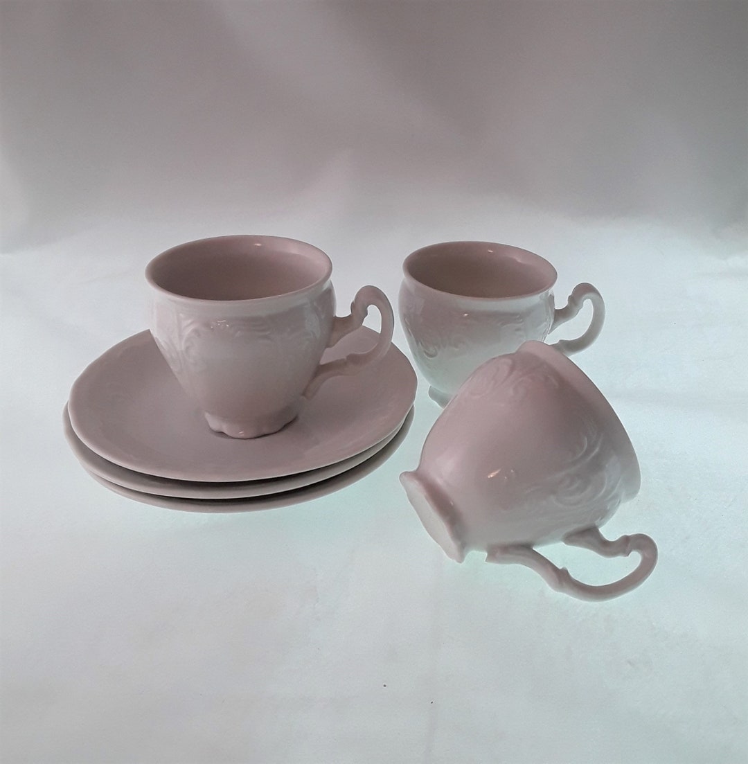 Vintage Bernadotte Porcelain Czechoslovakia Demitasse Espresso Cups and ...