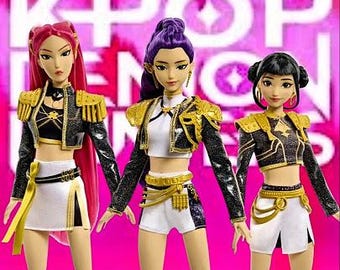 Bambole KPop Rumi Mira Zoey / Demon Hunter Anime Style Fashion Dolls
