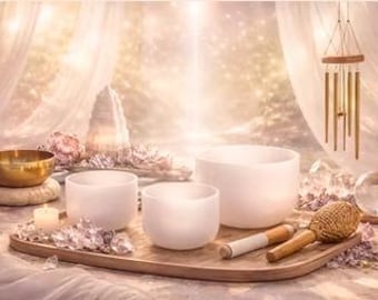30 Minuten personalisierte Meditation | Somatische Bewegung | Crystal ASMR Video Bundle