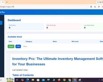 Inventory Software: Sales, Stock, Buyer, Supplier Tracking (WordPress Plugin)