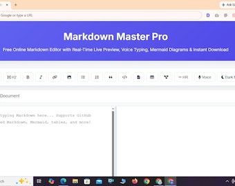 Markdown master Pro ( wordpress plugin and offline software)