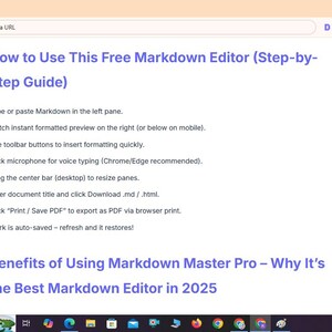 Markdown Master Pro (plugin de WordPress y software sin conexión) imagen 4