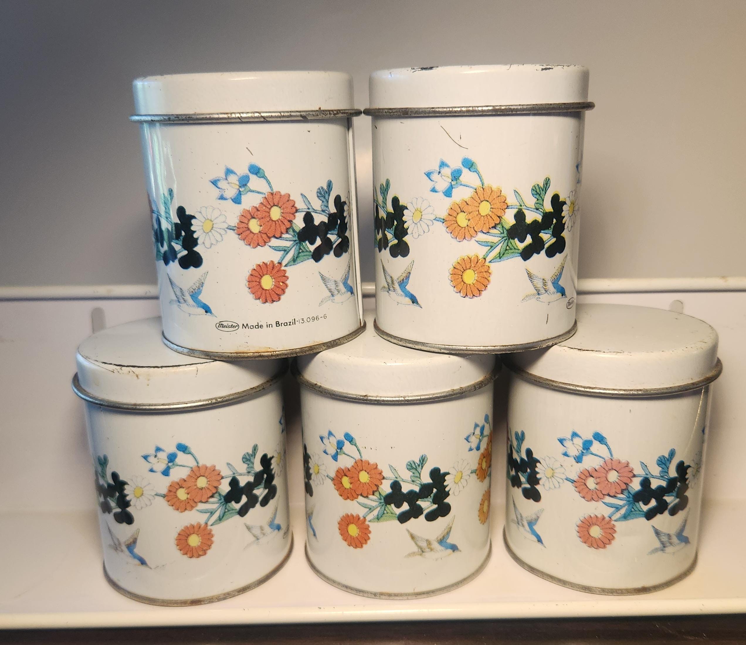 Bluebird Canister Set - Etsy
