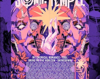 Sonic Temple 2026 Fest In Columbus Ohio May 14 - 17 Poster