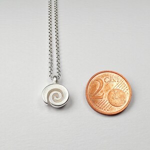 silver pendant 925 silver spirale image 4