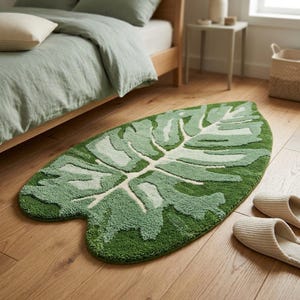 Monstera badematte - Etsy.de