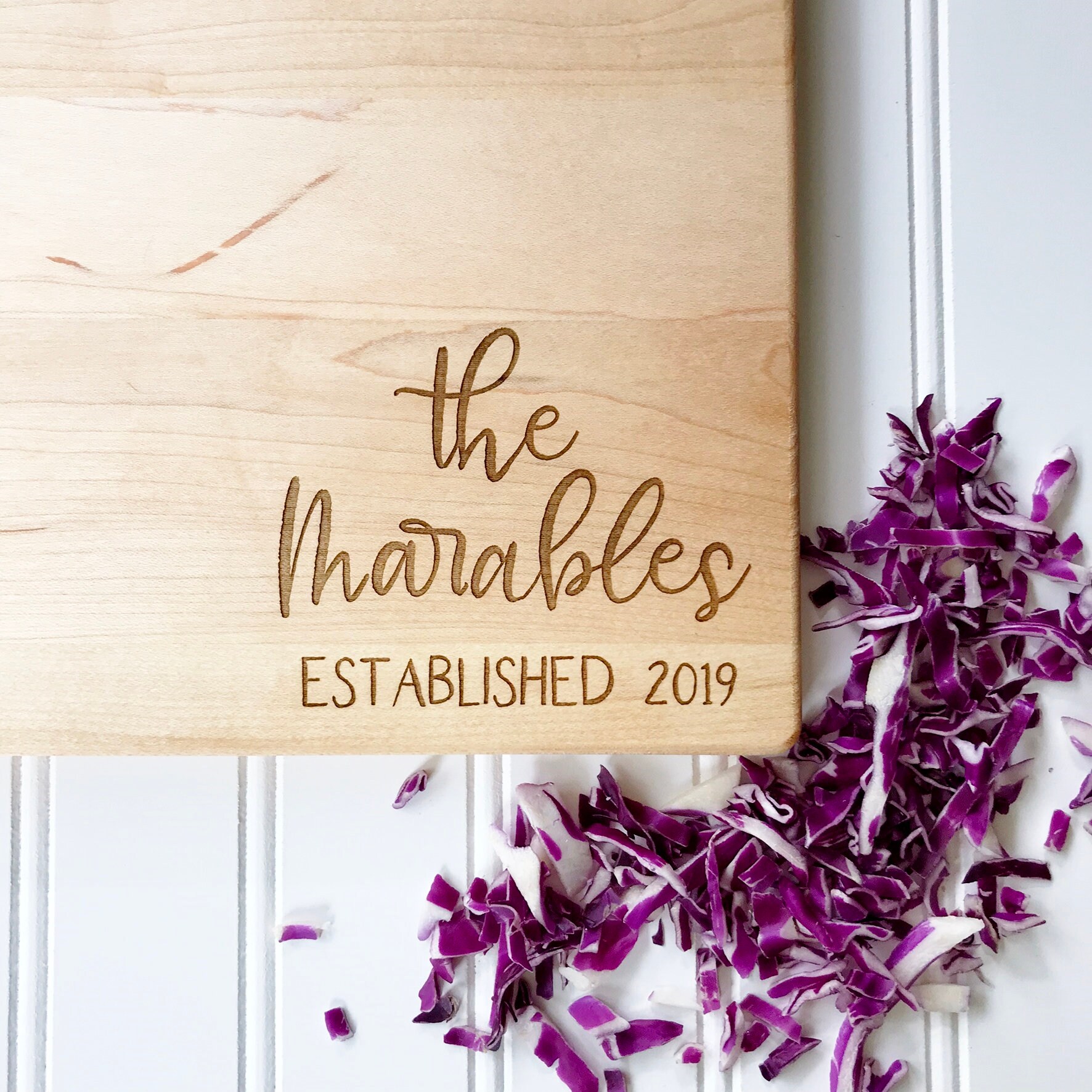 Custom Cutting Board for Housewarming Gift Engagement and Etsy