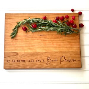 Book Club Gift. My Drinking Club Has a Book Problem. Funny Charcuterie ...