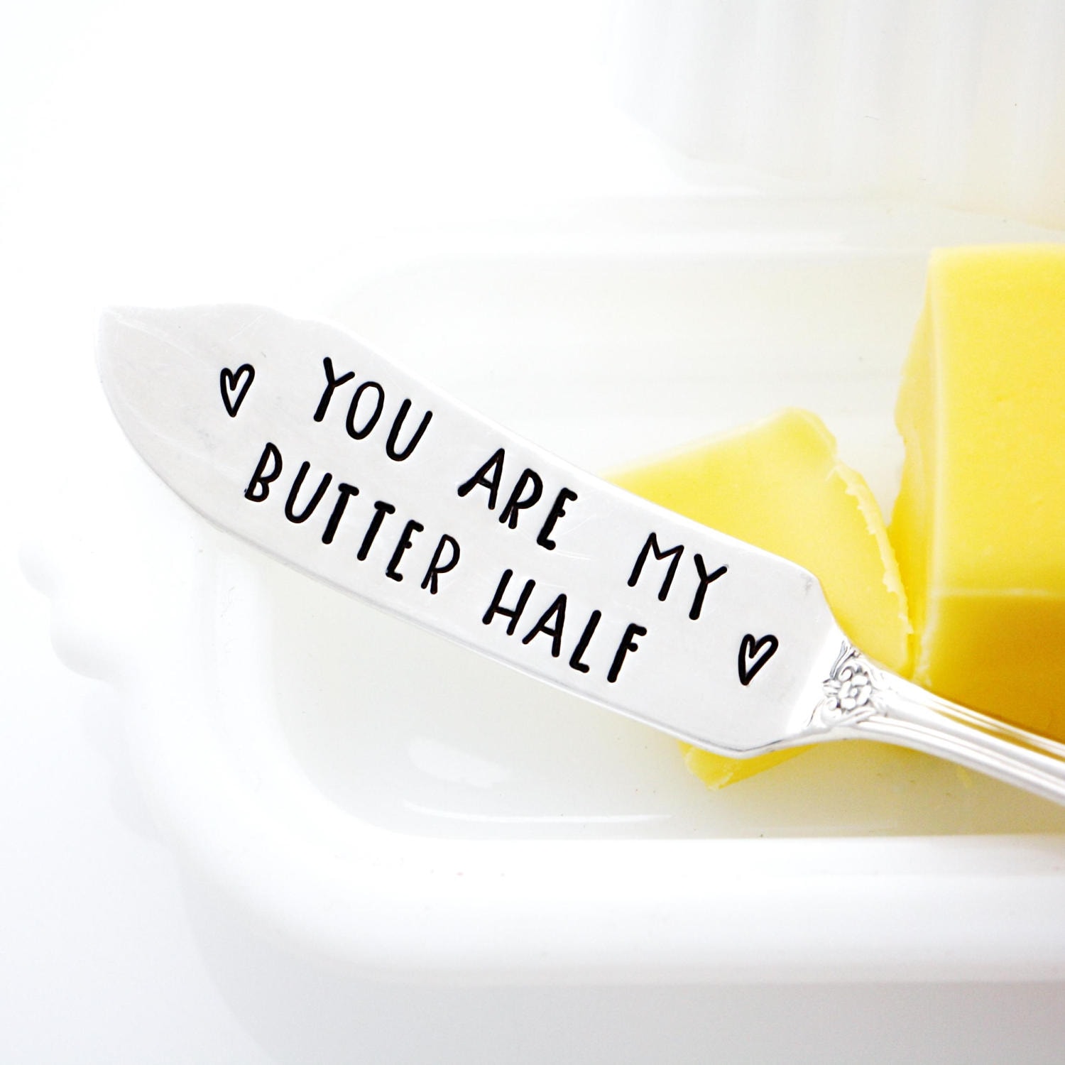 You Are My Butter Half. Hand Stamped Spreader. Food Pun. Gift | Etsy