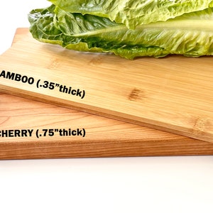 Powered by Plants, Engraved Cutting Board for Vegan Gifts, Vegetarian Present, Serving Board by milk and honey Bamboo