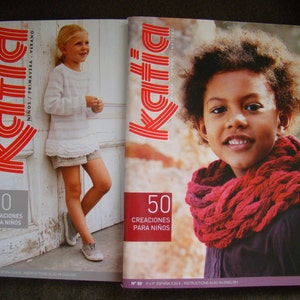 Katia Pattern book dozens of knitted and crocheted patterns SALE only 8.99 USD instead of 11.99 USD image 5