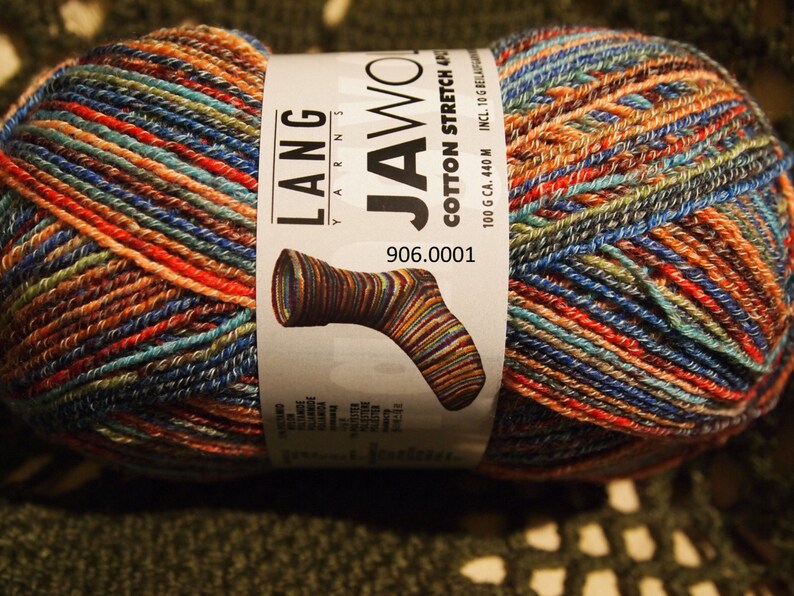 Jawoll Cotton Stretch sock yarn SALE only 11.99 USD Etsy