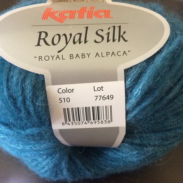 Laine de luxe Katia Royal Silk - fabriquée en Espagne - Frais de livraison fixes - VENTE - seulement 7,99 USD par pelote