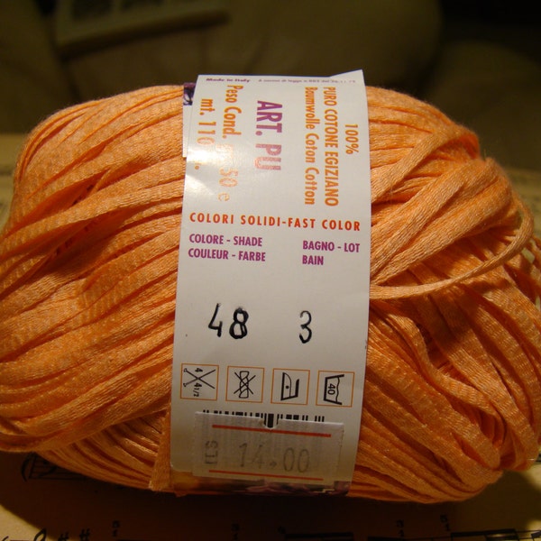 Adriafil Papua Cotton Yarn made in Italy - flat shipping rate - only 4.99 USD