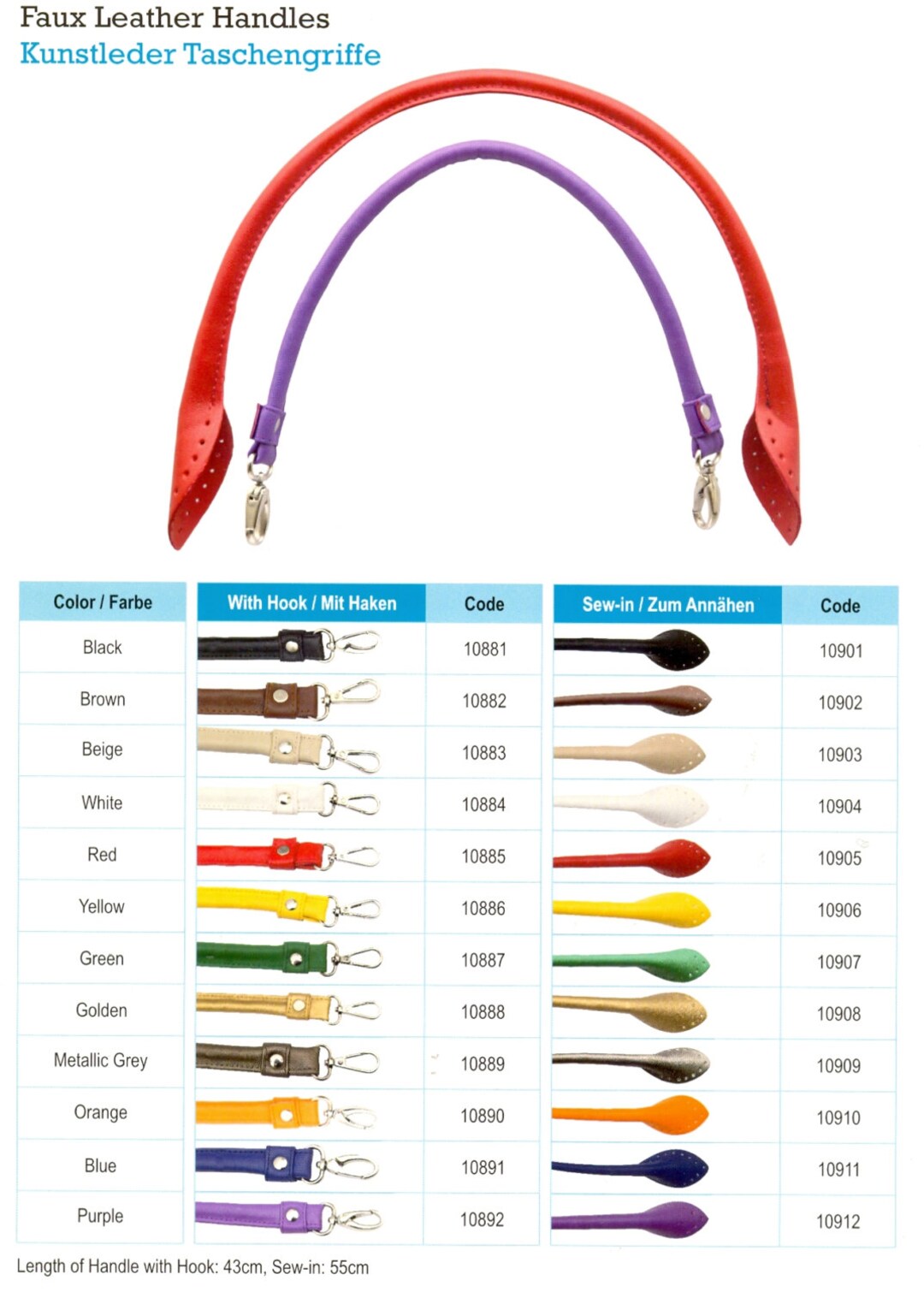 Knitpro knitters Pride Sewin and With Hooks Faux Leather Etsy