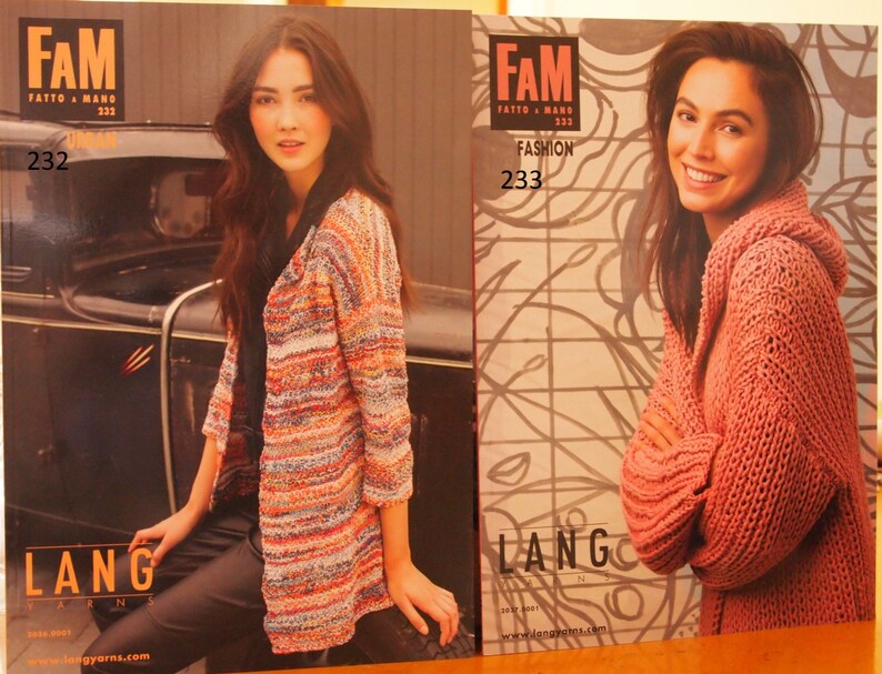 Art of Yarn. Lang Yarn Books of Patterns