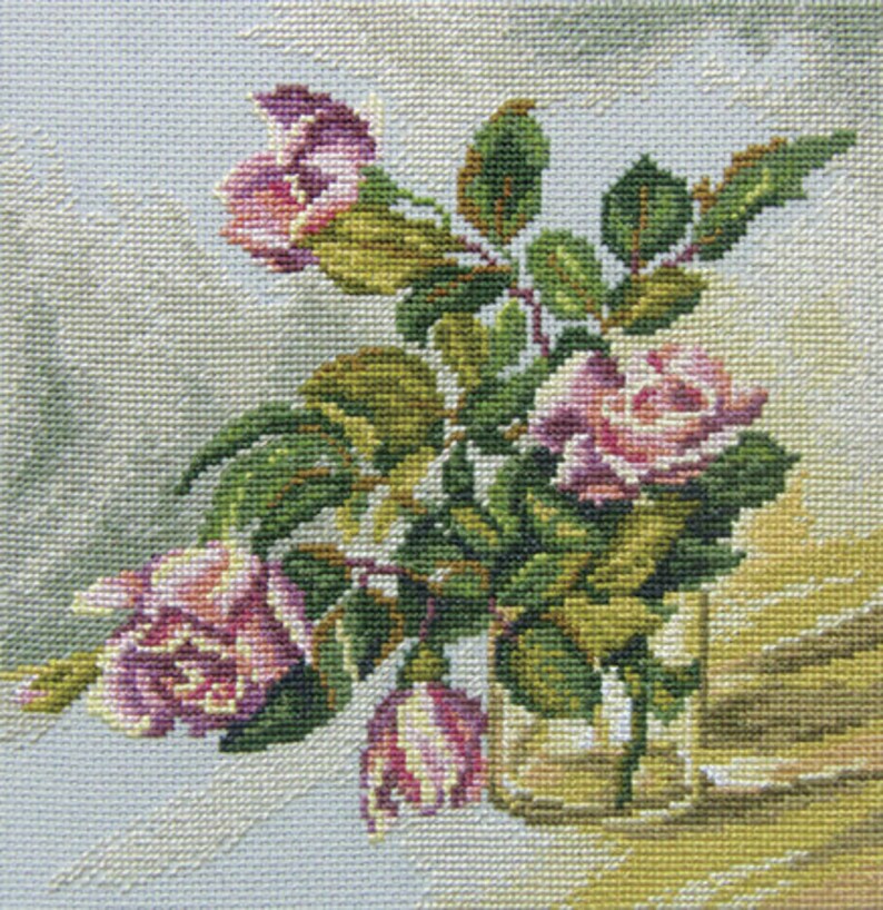 RTO Cross Stitch Kits Flowers. Etsy