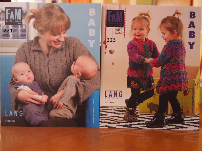 Art of Yarn. Lang Yarn Books of Patterns