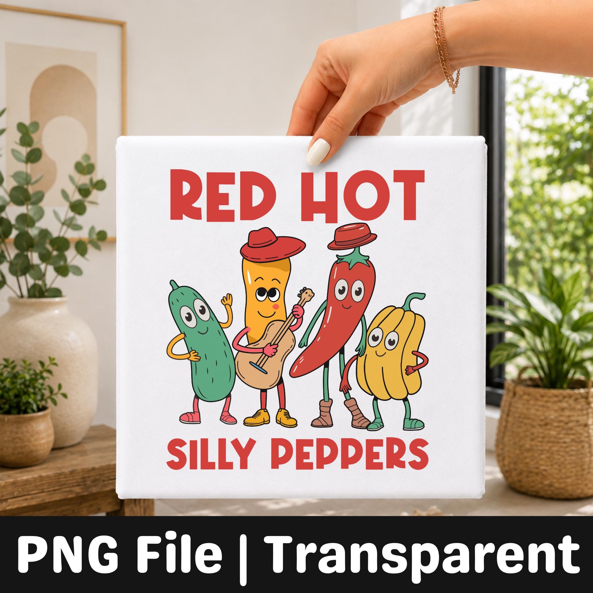Red Hot Silly Peppers Kids - Etsy