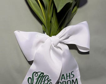 Prom Bouquet Ribbons