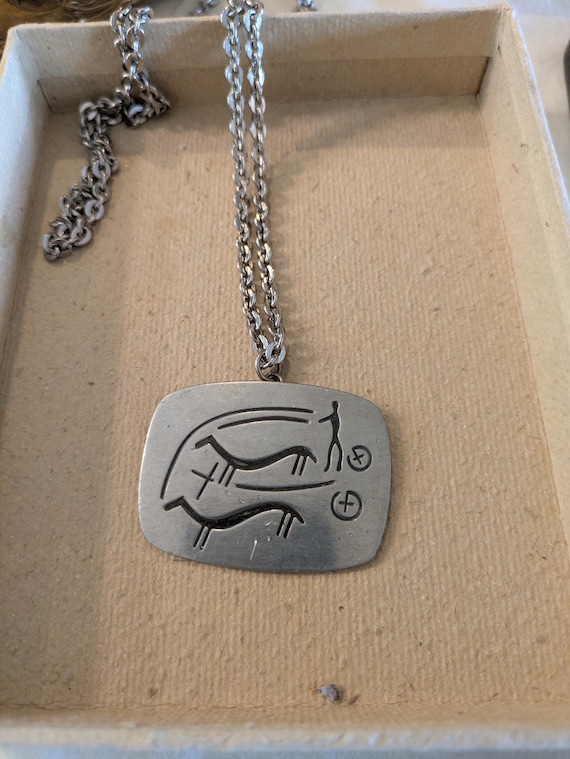 Jorgen Jensen Denmark Pewter Pendant