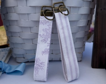 Porte-clés en tissu au poignet : anneau pour les clés