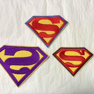 Naszywka haftowana z logo Super Hero S, naszywka DIY na ubrania i kurtki