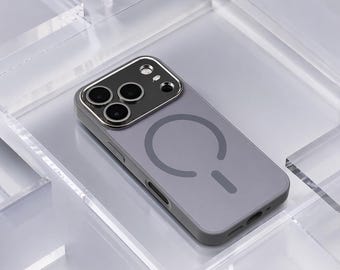 MagSafe Magnetic iPhone Case, Shockproof Camera Protection Cover