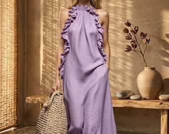 Elevate your style in our premium dress. With chic ruffles, it’s perfect for resort vacations & elegant events.