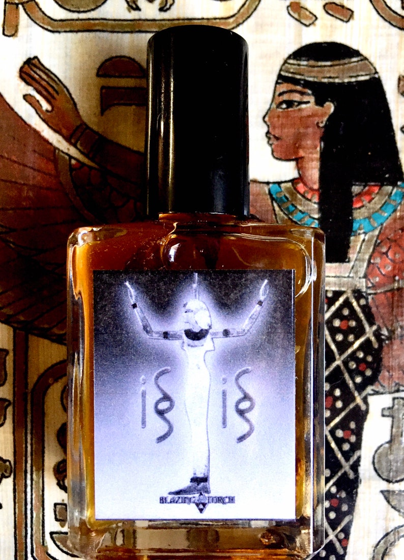 ISIS Ritual Perfume Oil Egyptian Goddess of Magic Etsy