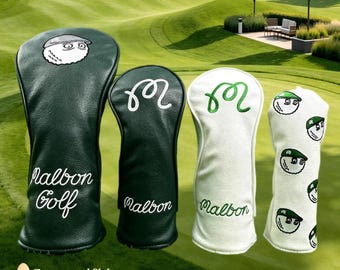 Golf club head cover, wood cap cover, unisex golf club head protection cover