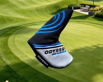 ODYSSEY Golf TEN Toulon Milled Works #1 Series Putter Head Cover & Golf Club Head Covers Leather Magnetic