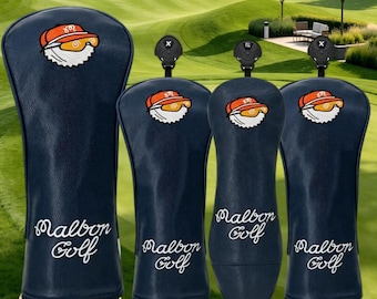 Durable & Waterproof Golf Club Headcover — Driver Cover (No. 1 Wood) — "Little Chicken Leg" Style Head Protector