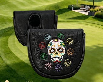 New semi-circular golf club cover, universal putter strong magnetic protective cap cover