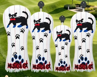 Golf club wood caps, PU waterproof club head protectors