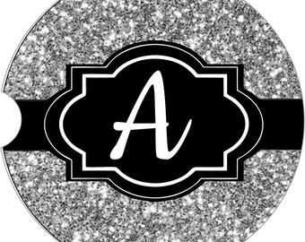 Custom Car Coaster For Women Cup Holder Coaster Monogrammed Coaster Gift Under 10