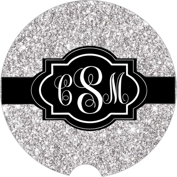 Monogrammed Car Coaster Cup Holder Coaster for Car Custom Coaster Gift Under 20 Coaster