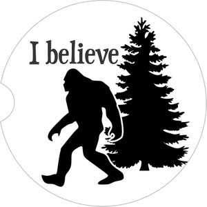 Bigfoot Sasquatch Car Coaster