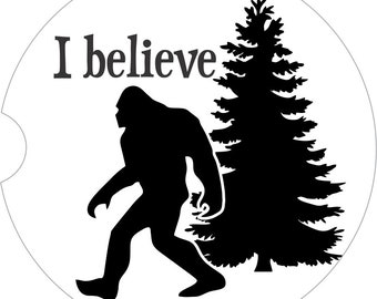 Bigfoot Sasquatch Car Coaster