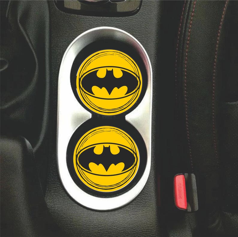 Batman Car Coaster Cup Holder Coasters Home Decor Coaster Etsy