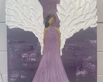 Purple Angel Original Art