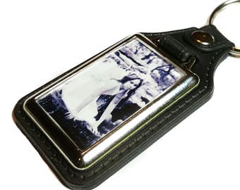 Custom Key Chain Personalized Key Ring Keychain Accessories Leather Key Chain