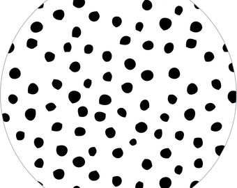 Polka Dot Car Coasters Set of 2 Coasters Sandstone Gift Under 20
